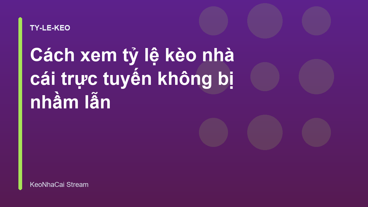 Read more about the article Cách xem tỷ lệ kèo nhà cái trực tuyến không bị nhầm lẫn