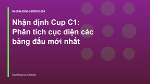 Read more about the article Nhận định Cup C1: Phân tích cục diện các bảng đấu mới nhất